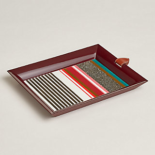 Atrium Hypnobandes letter tray - Red | Hermès Mainland China